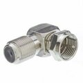 Swe-Tech 3C F-pin Right Angle Adapter, F-pin Female to F-pin Male FWT200-107